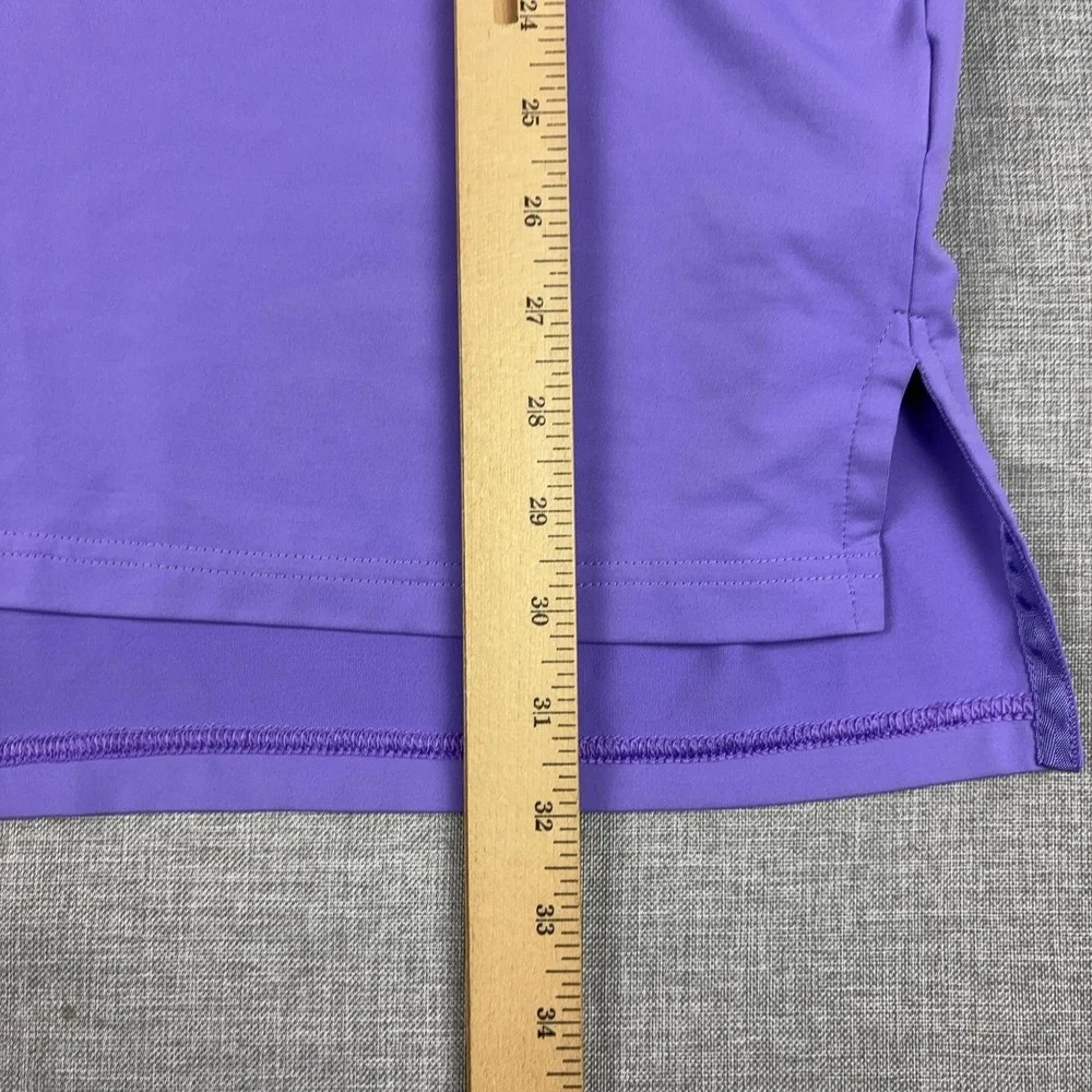RLX Ralph Lauren Polo Shirt Mens 2XL Purple TwinEagles Golf Short Sleeve